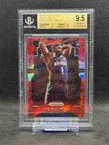 2019-20 Panini Prizm Prizms Red Ice #248 Zion Williamson BGS 9.5