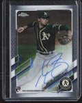 2021 Topps Chrome #RA-DJ Daulton Jefferies Rookie Autographs