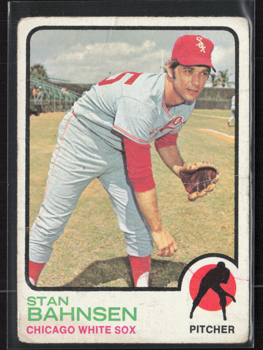 1973 Topps #20 Stan Bahnsen