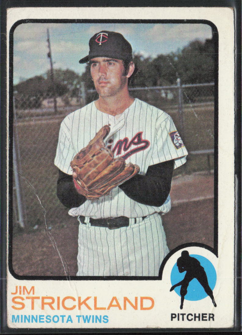 1973 Topps #122 Jim Strickland
