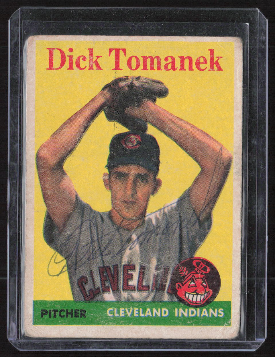 1958 Topps #123 Dick Tomanek