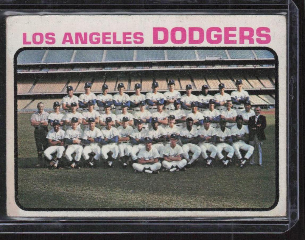 1973 Topps #91 Los Angeles Dodgers