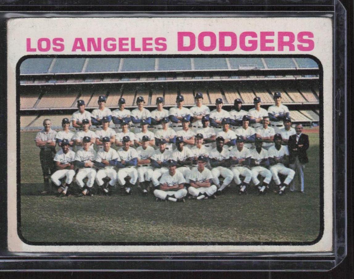 1973 Topps #91 Los Angeles Dodgers