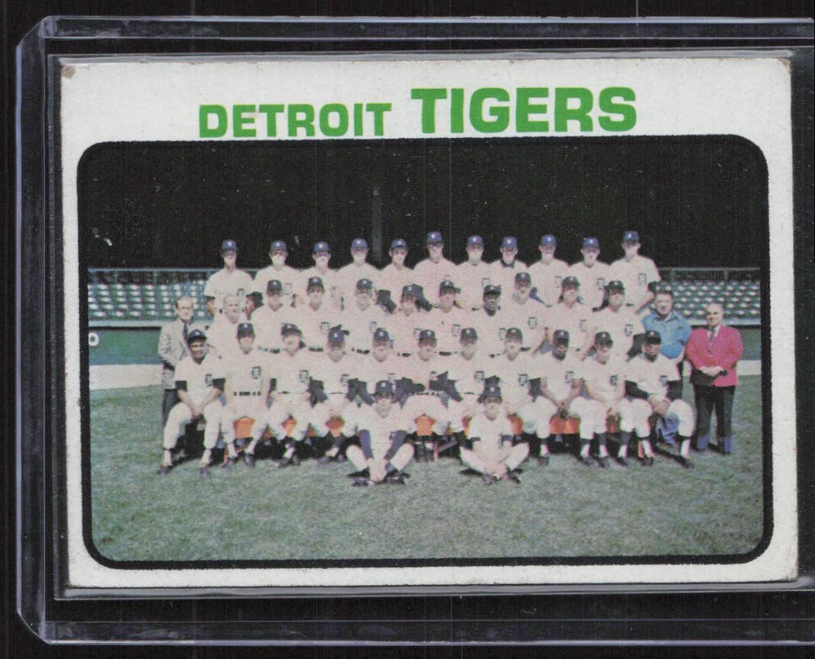 1973 Topps #191 Detroit Tigers