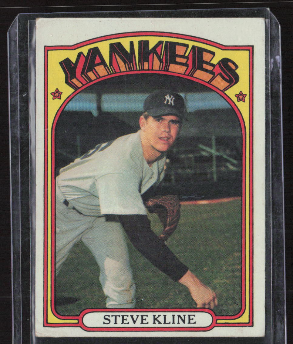 1972 Topps #467 Steve Kline