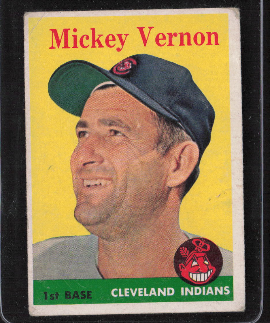 1958 Topps #233 Mickey Vernon