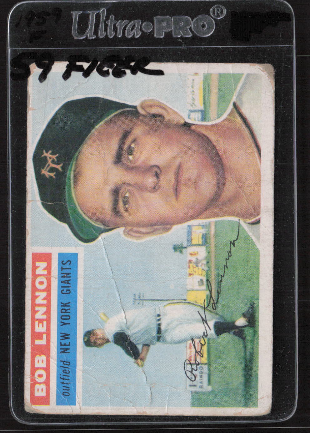 1956 Topps #104 Bob Lennon