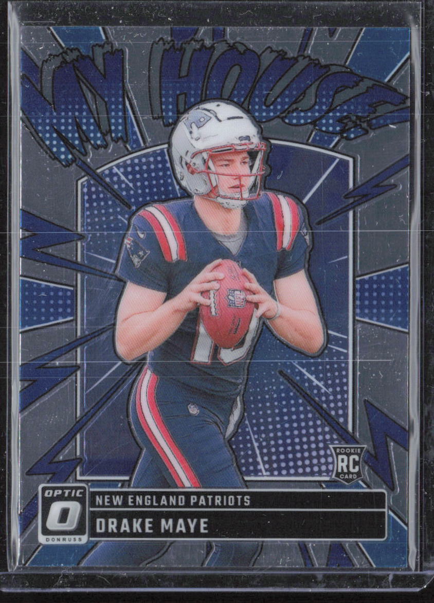 2024 Donruss Optic #8 Drake Maye My House!