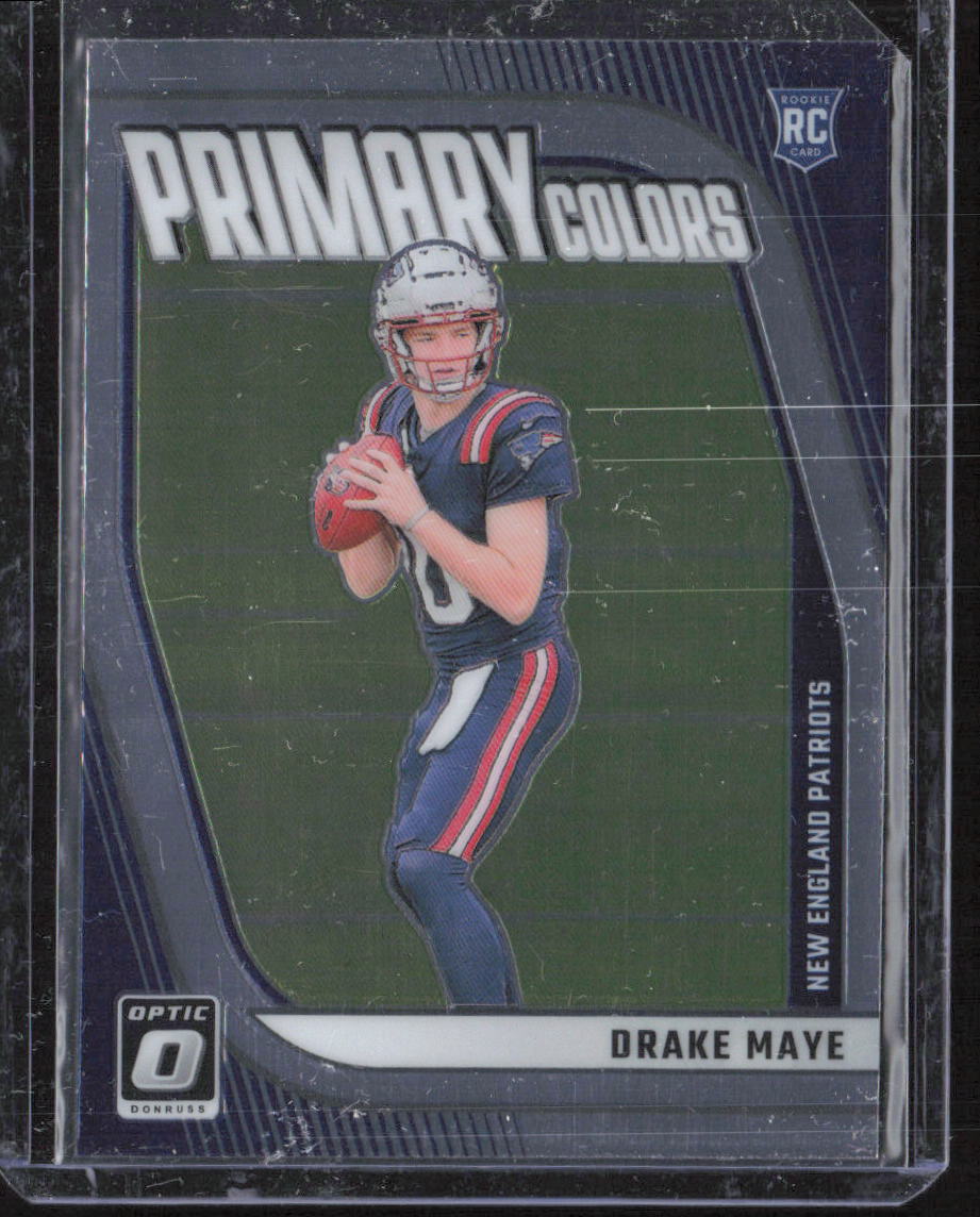 2024 Donruss Optic #3 Drake Maye Rookie Primary Colors