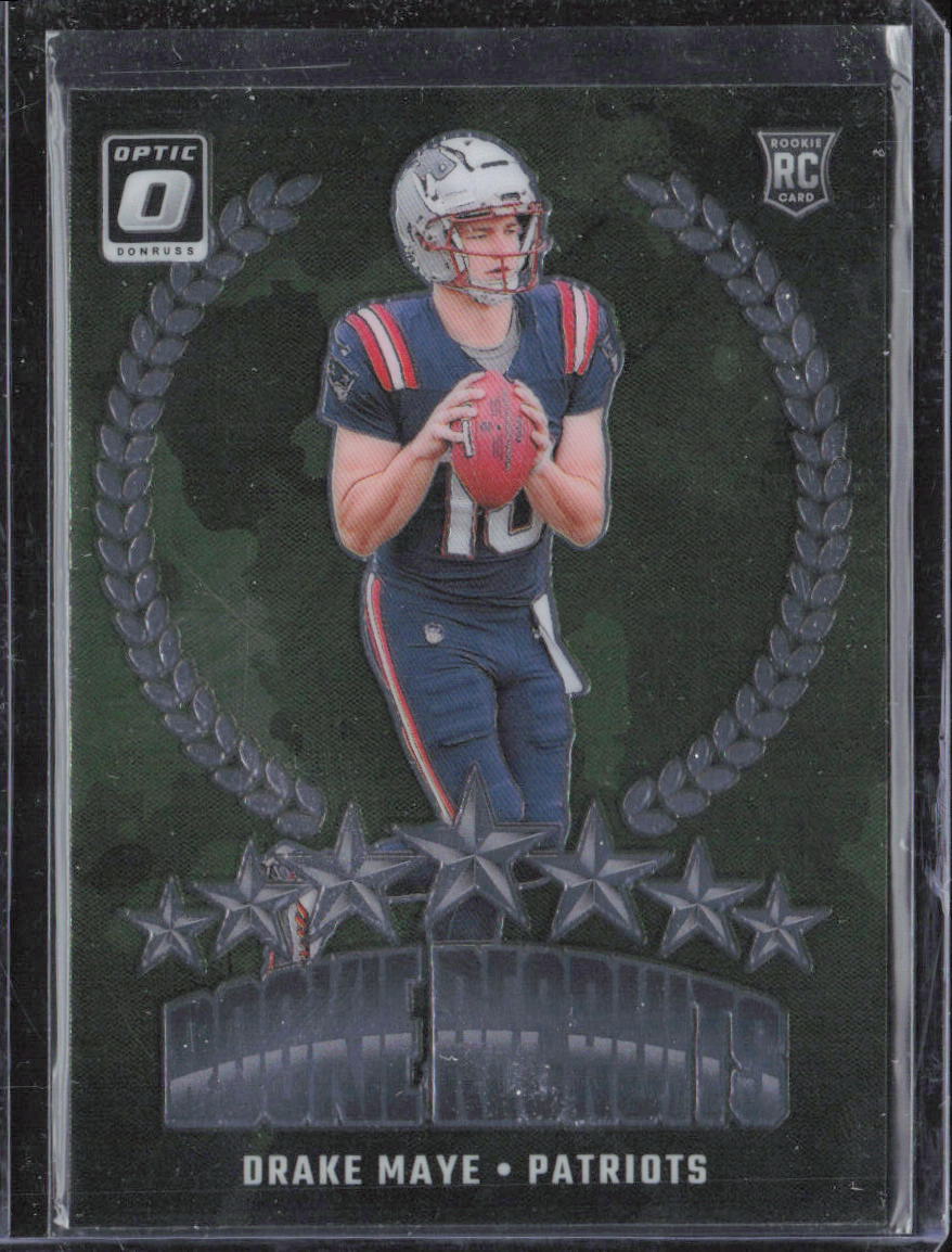2024 Donruss Optic #5 Drake Maye Rookie Recruits