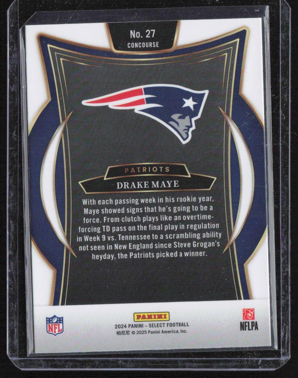 2024 Panini Select #27 Drake Maye