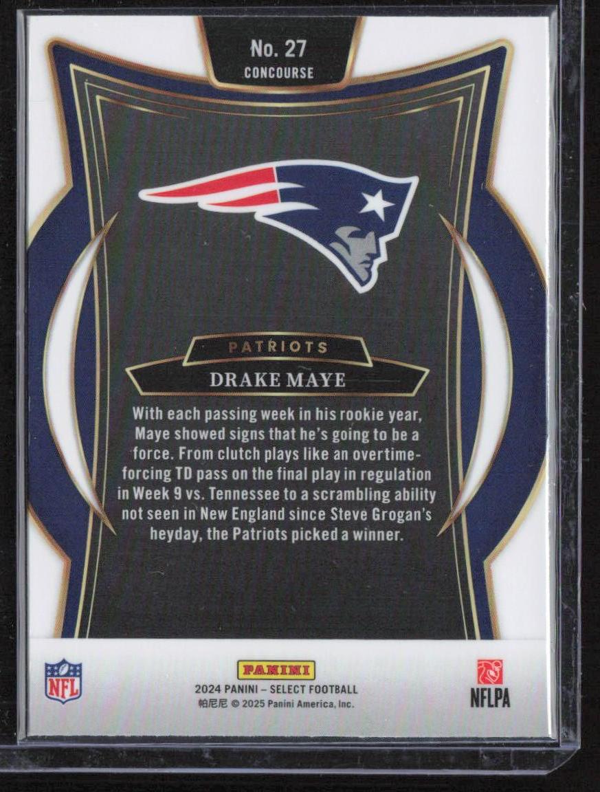 2024 Panini Select #27 Drake Maye