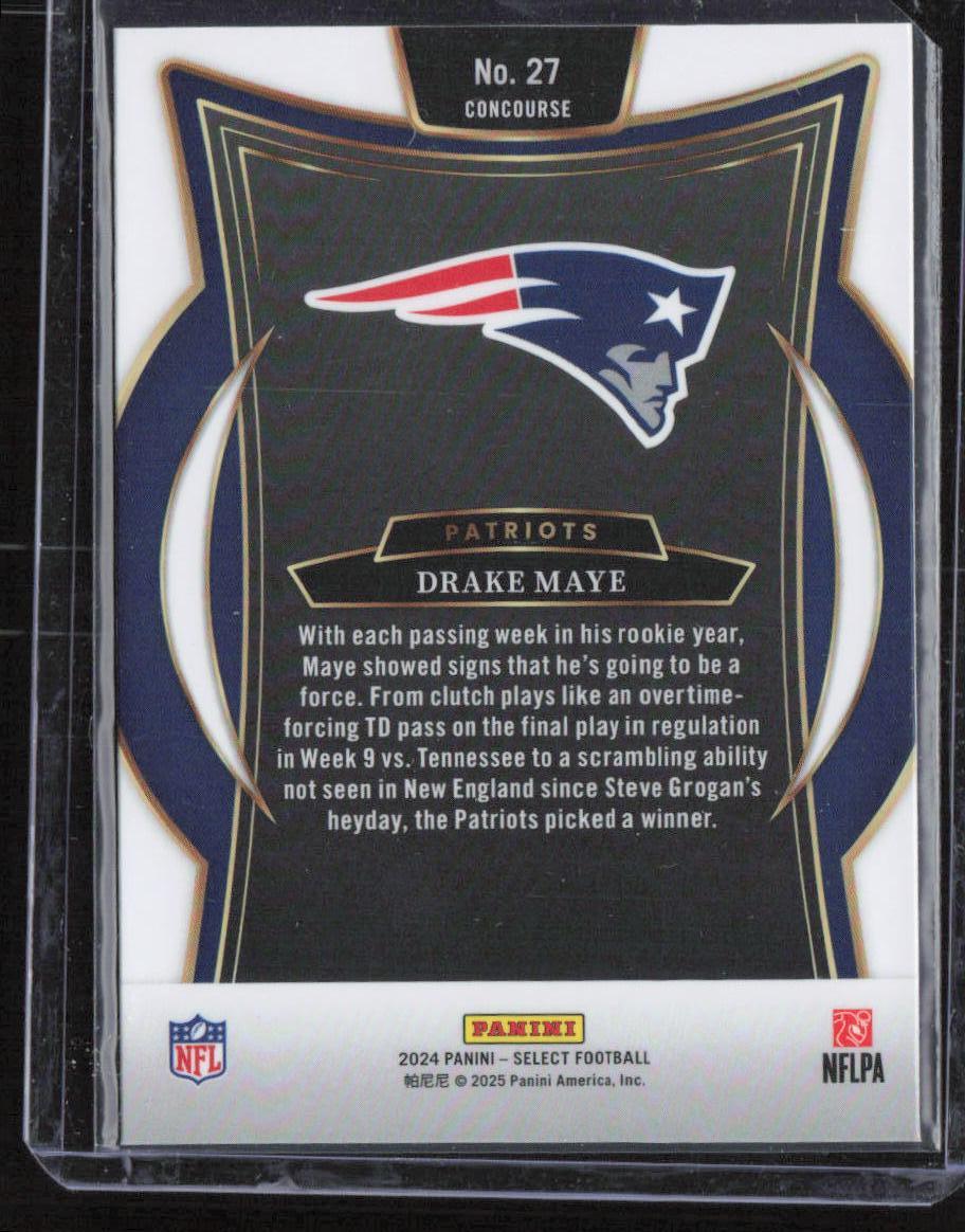 2024 Panini Select #27 Drake Maye