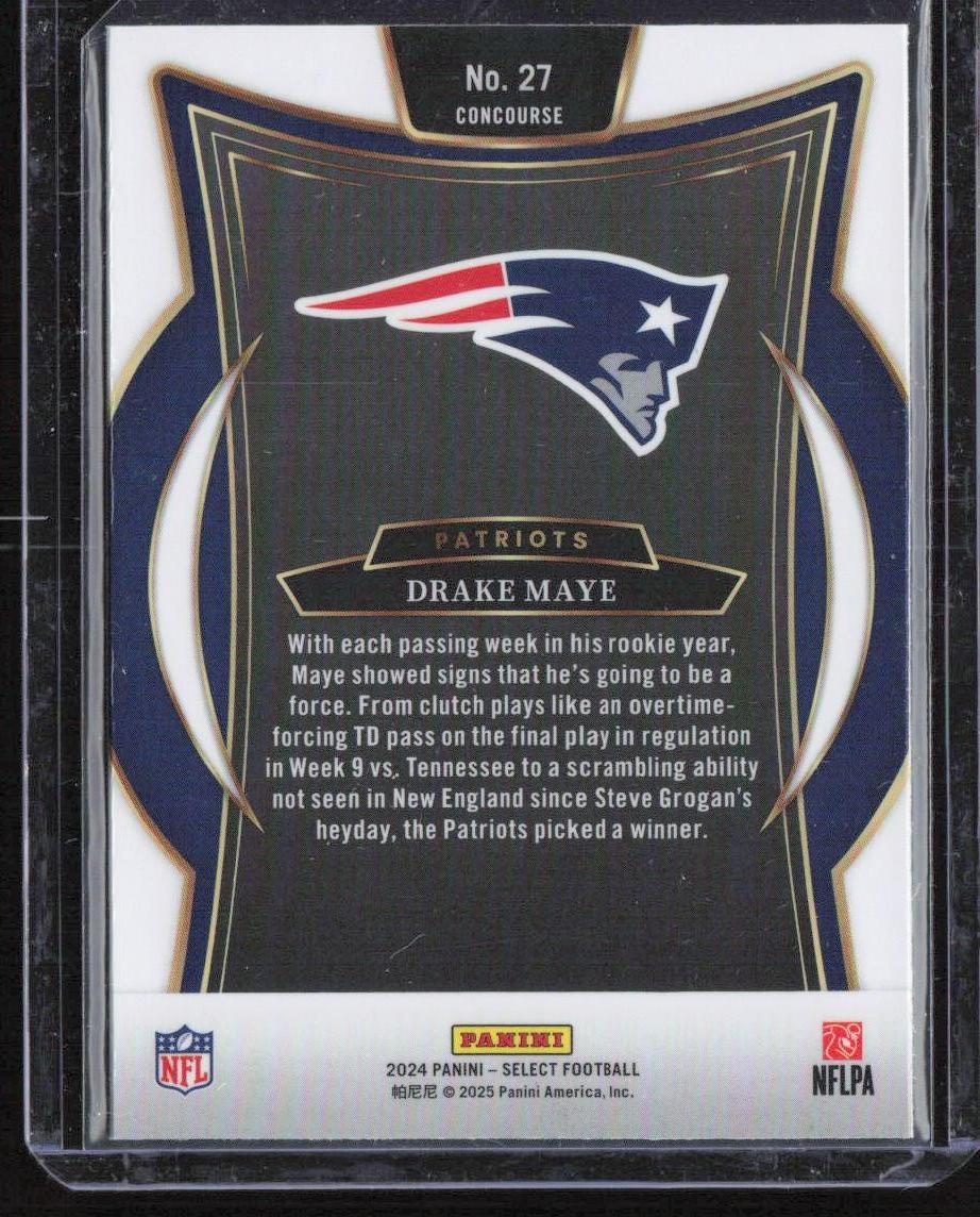 2024 Panini Select #27 Drake Maye