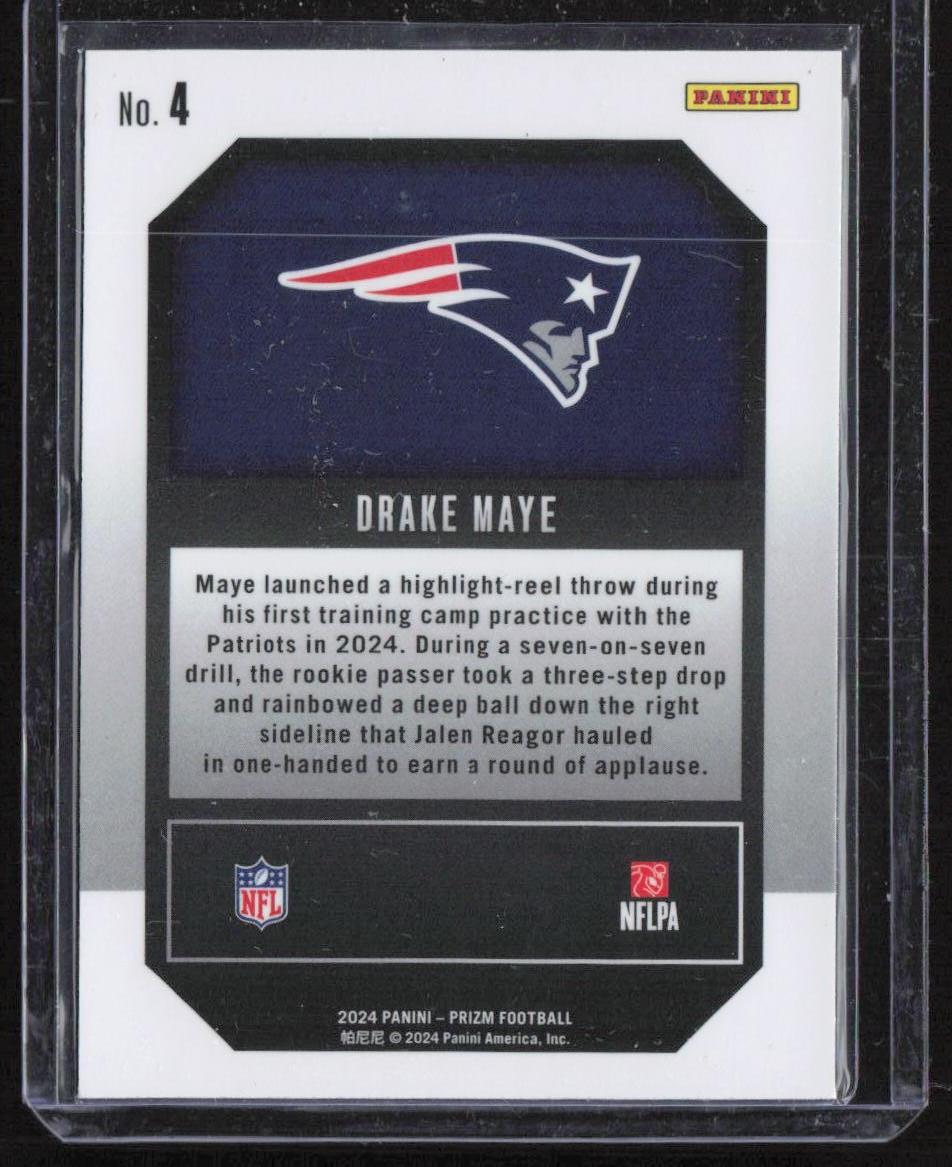 2024 Panini Prizm - Emergent #4 Drake Maye