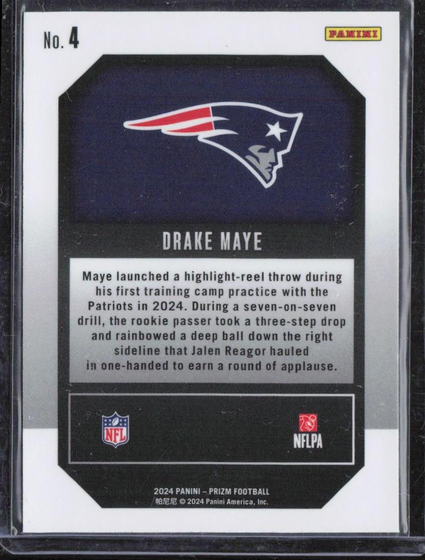 2024 Panini Prizm - Emergent #4 Drake Maye