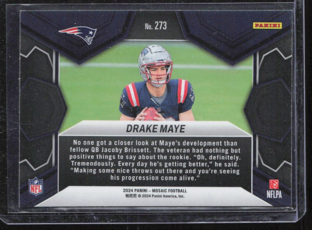 2024 Panini Mosaic #273 Drake Maye