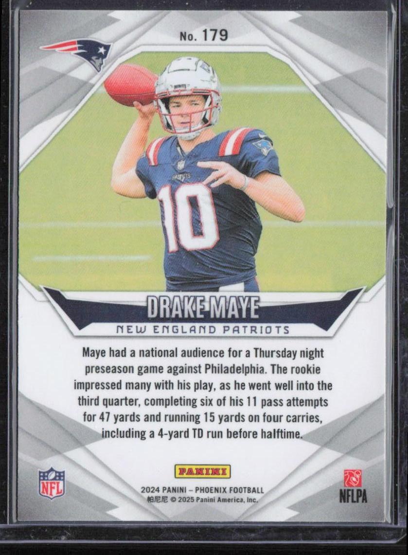 2024 Panini Phoenix #179 Drake Maye