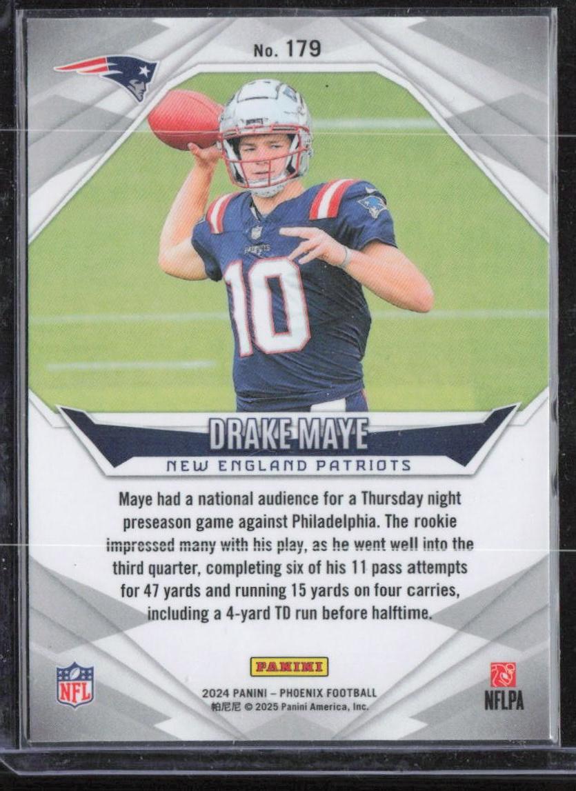 2024 Panini Phoenix #179 Drake Maye