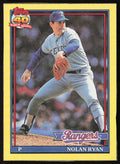 1991 Topps #N Nolan Ryan Wax Box Bottom Panels Singles