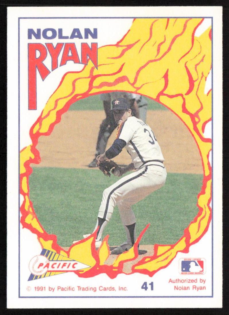 1991 Pacific Nolan Ryan Texas Express I #41 Nolan Ryan