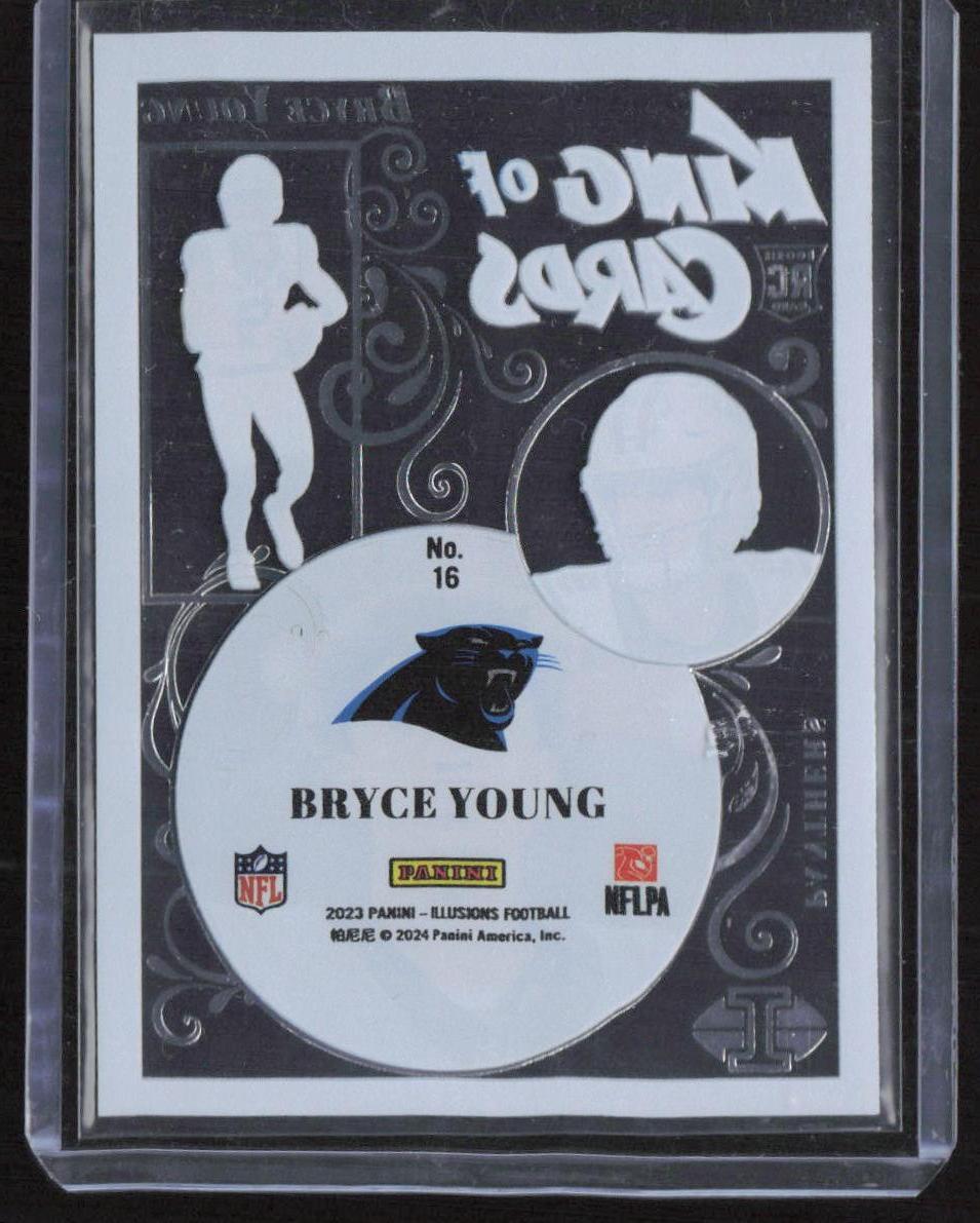 2023 Panini Illusions #16 Bryce Young King of Cards