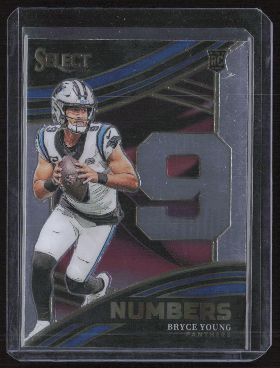 2023 Panini Select #NMB-BYO Bryce Young Numbers