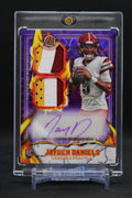 2024 Topps Resurgence Ignite RPA Purple Surge #IPA-JD Jayden Daniels #/75