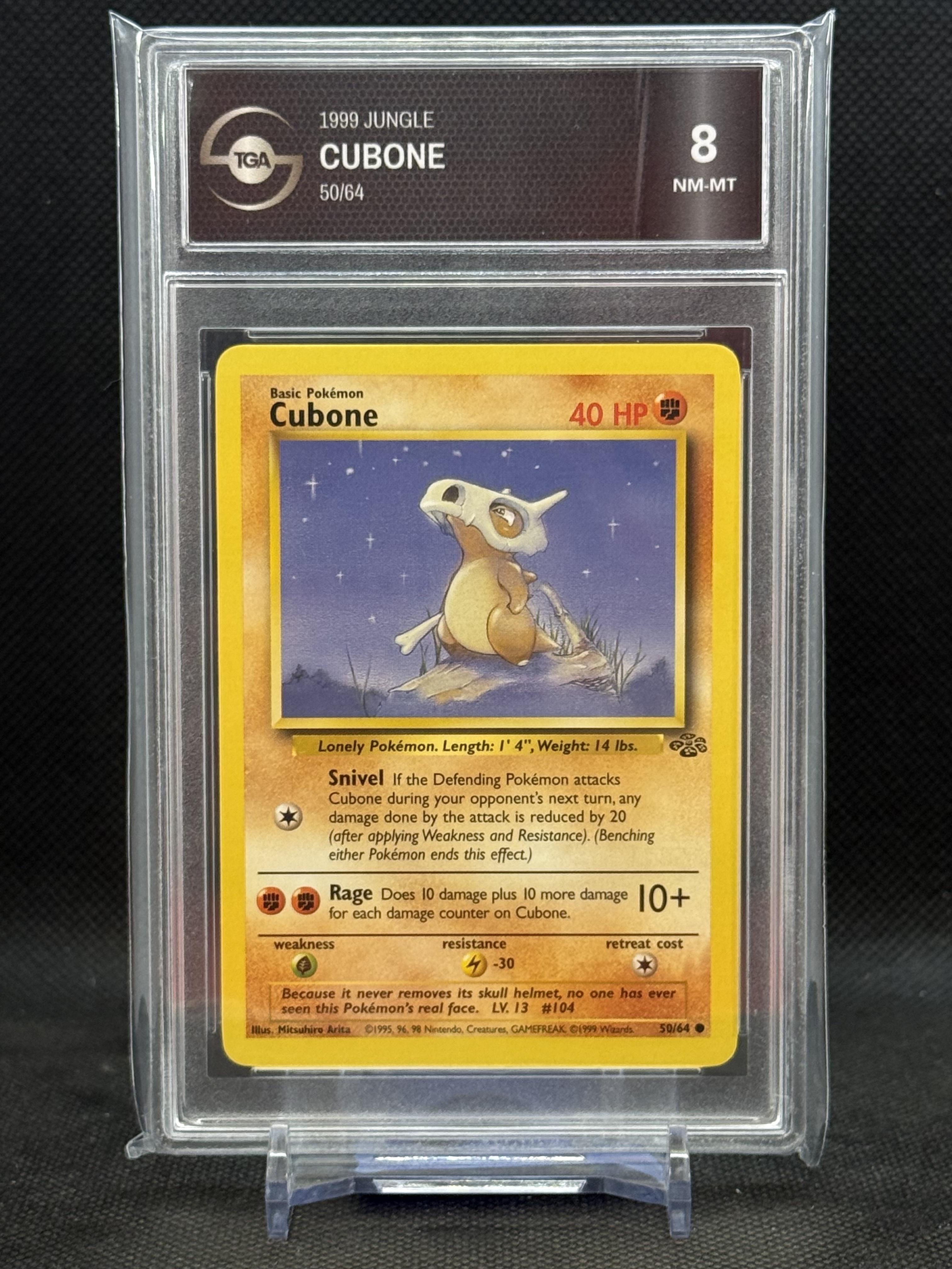Jungle #50/64 Cubone TGA 8 NM-MT