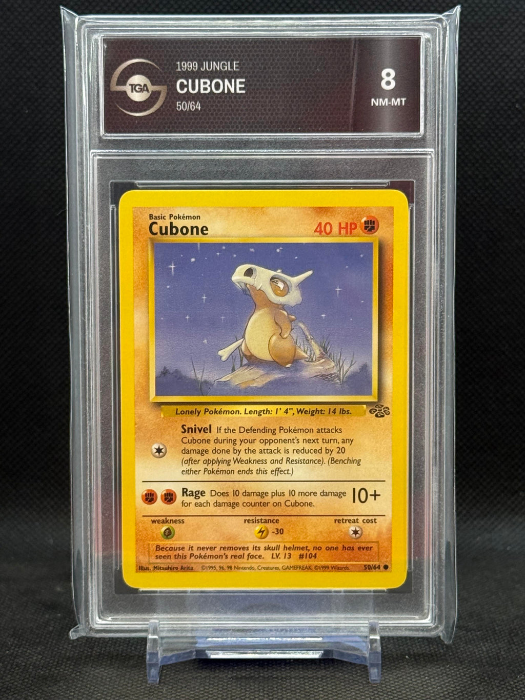 Jungle #50/64 Cubone TGA 8 NM-MT