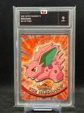 1999 Topps Pokemon TV Animation Edition Series 1 #32 Nidoran TGA 9 MINT