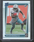 2021 Donruss Optic #208 Jaylen Waddle Holo