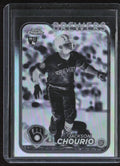 2024 Topps Chrome Update #USC18 Jackson Chourio Negative Refractors