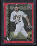 2025 Topps Update #US180 Jacob Wilson Red Holo Foil #/5