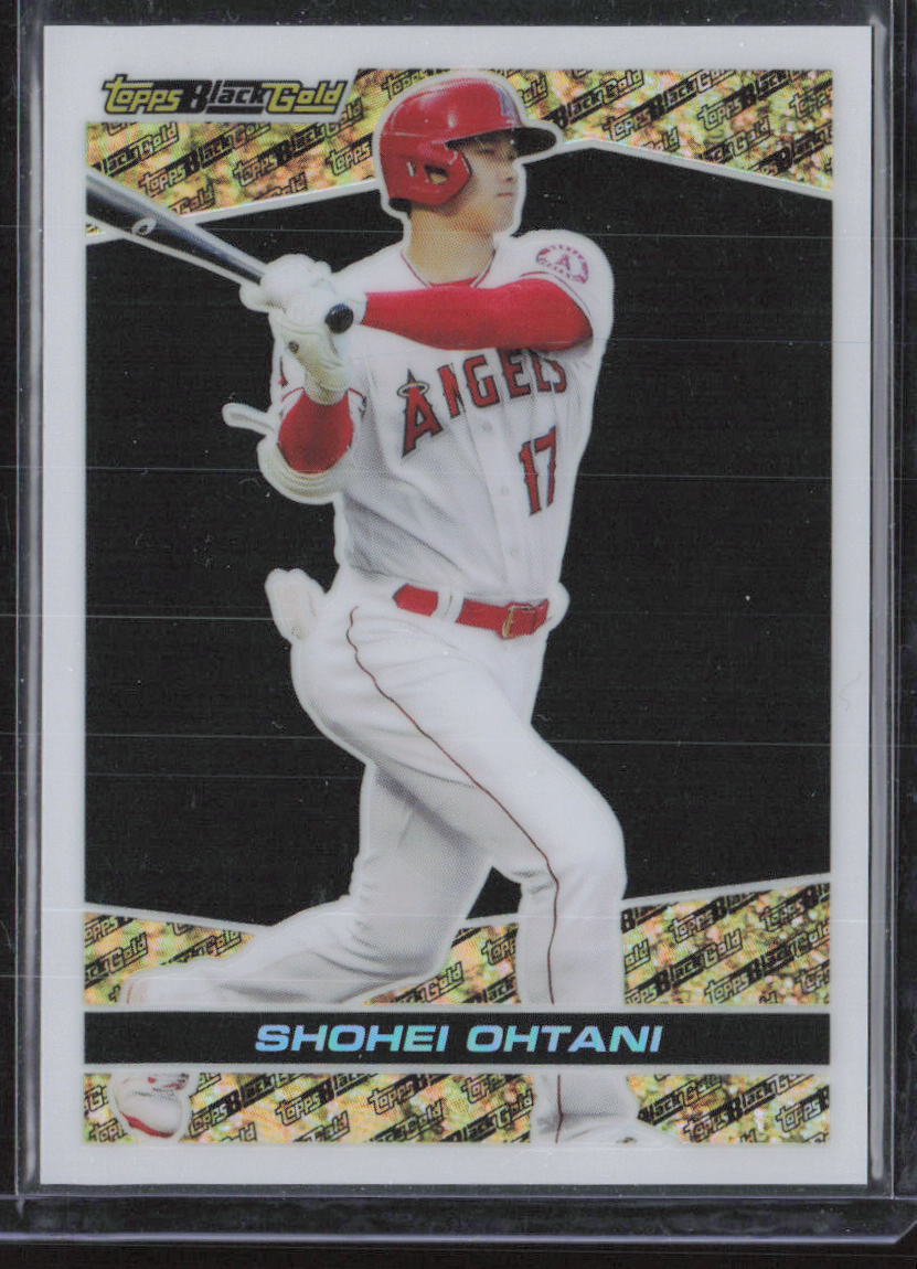 2021 Topps Chrome Update #BGC-13 Shohei Ohtani Topps Black Gold