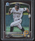 2025 Bowman #BCP-86 Konnor Griffin Chrome Mojo Burgundy Refractor #/275