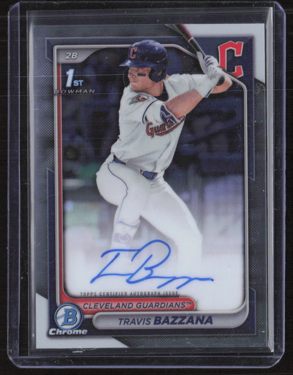 2024 Bowman Draft #CPA-TB Travis Bazzana Chrome Prospect Autographs