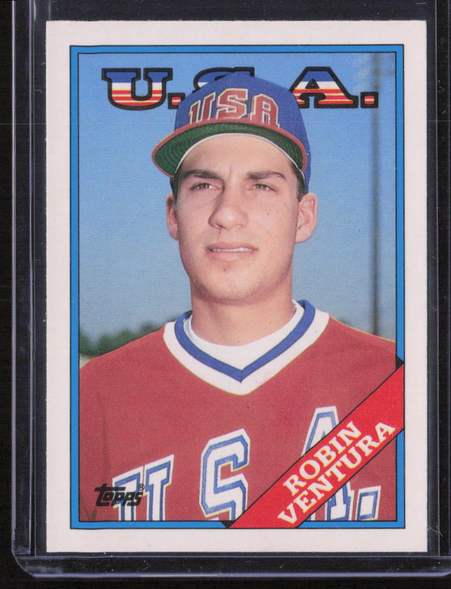 1988 Topps Traded #124T Robin Ventura Limited Edition (Tiffany)