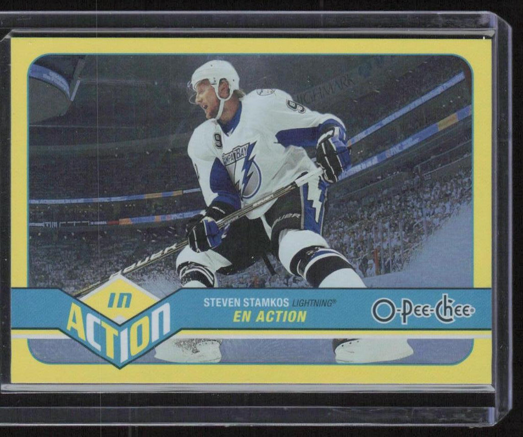 2011-12 O-Pee-Chee #A34 Steven Stamkos In-Action