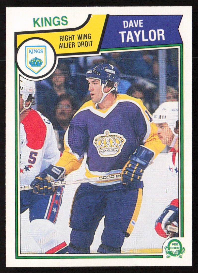 1983-84 O-Pee-Chee #163 Dave Taylor