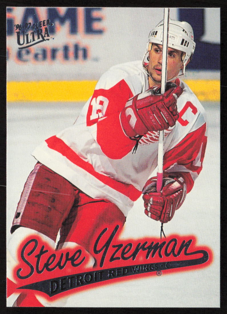 1996-97 Ultra #56 Steve Yzerman