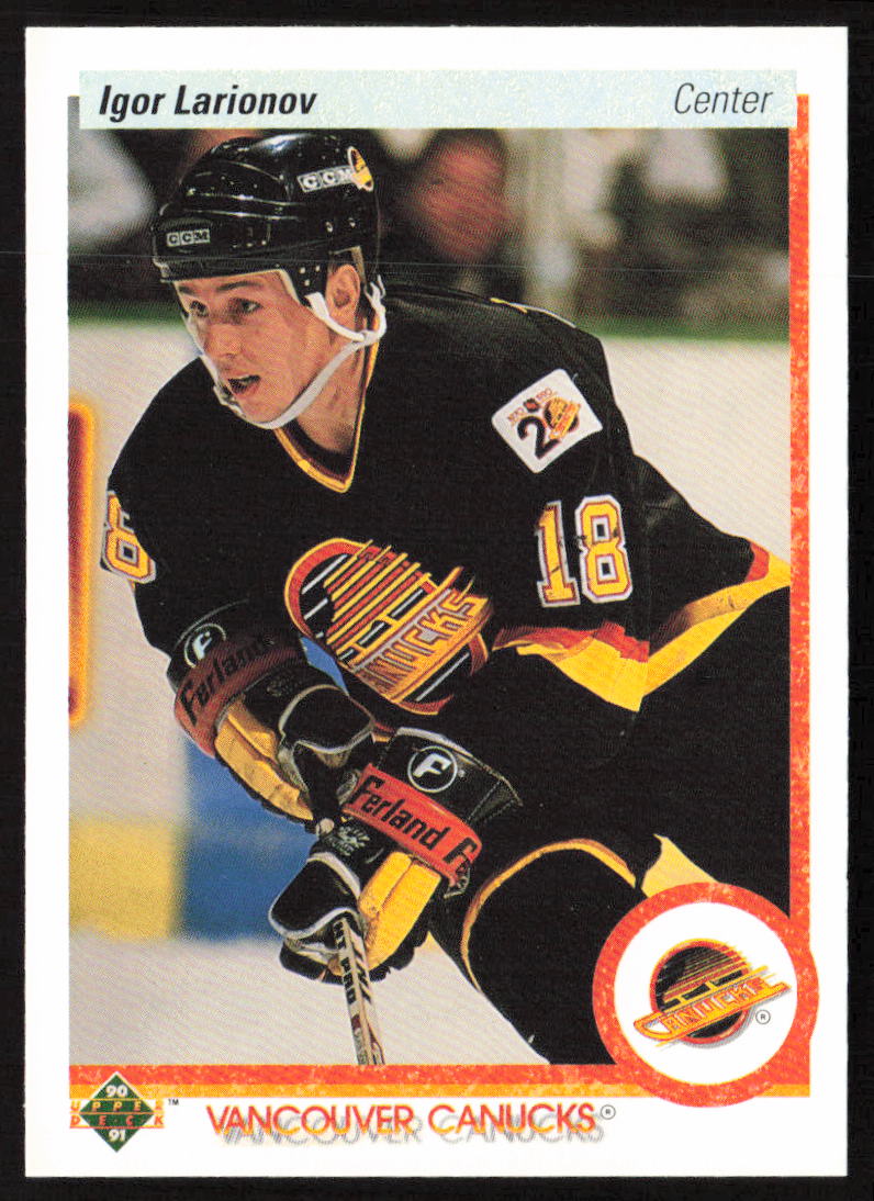 1990-91 Upper Deck #128 Igor Larionov