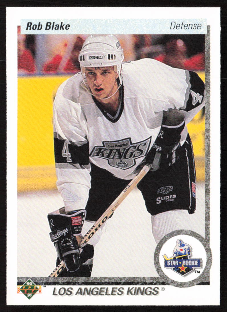 1990-91 Upper Deck #45 Rob Blake