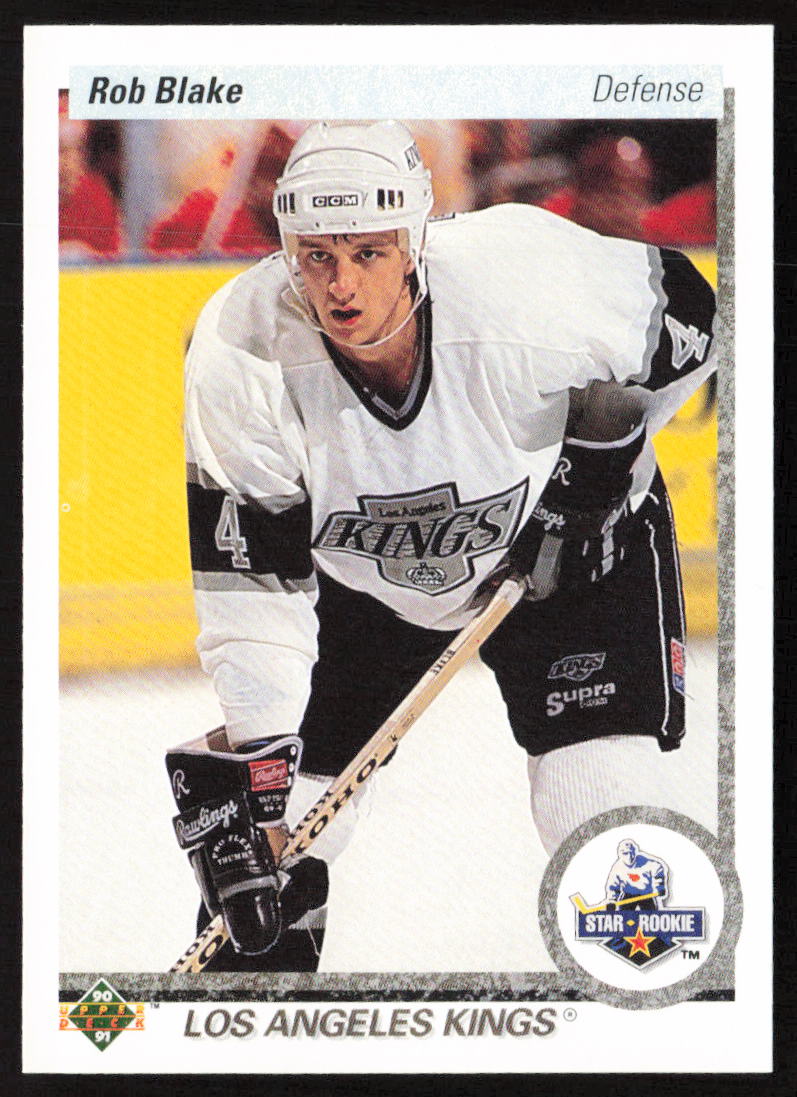 1990-91 Upper Deck #45 Rob Blake