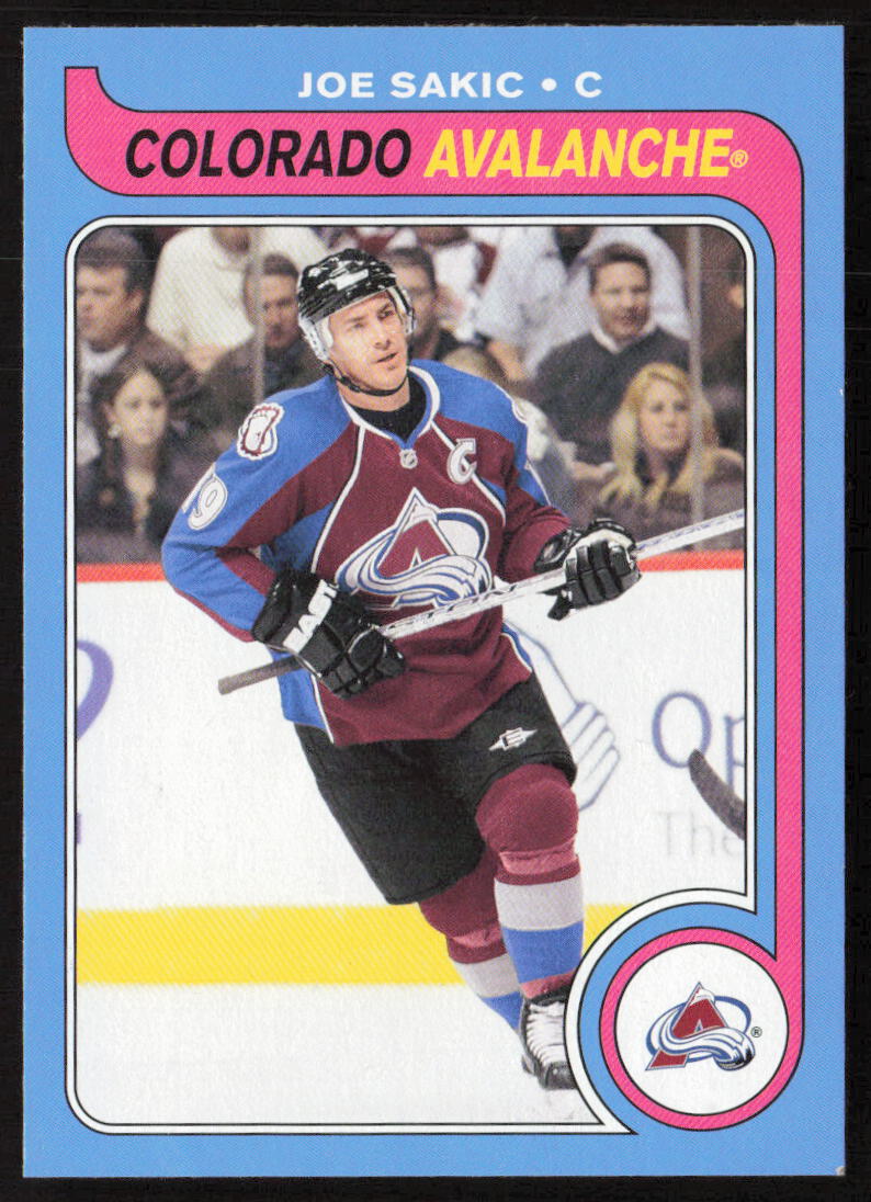 2008-09 O-Pee-Chee #620 Joe Sakic 1979-80-Retro