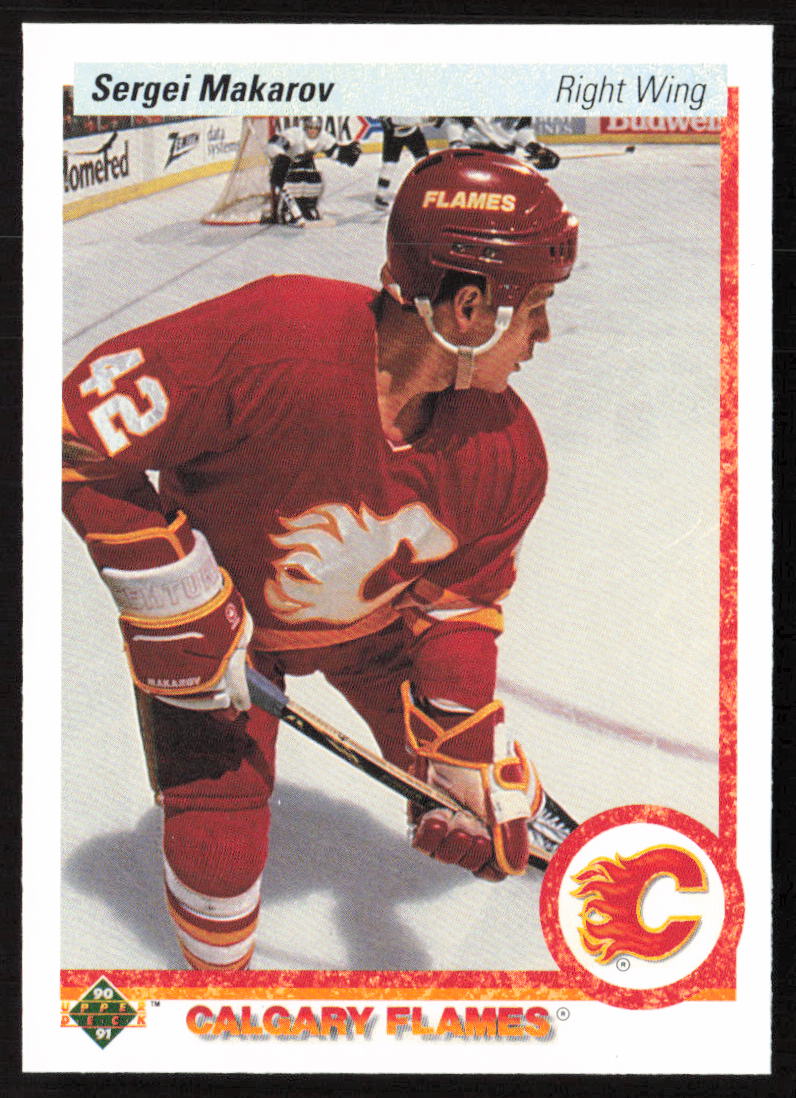 1990-91 Upper Deck #123 Sergei Makarov