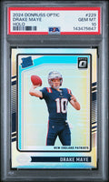 2024 Donruss Optic #229 Drake Maye Holo PSA 10