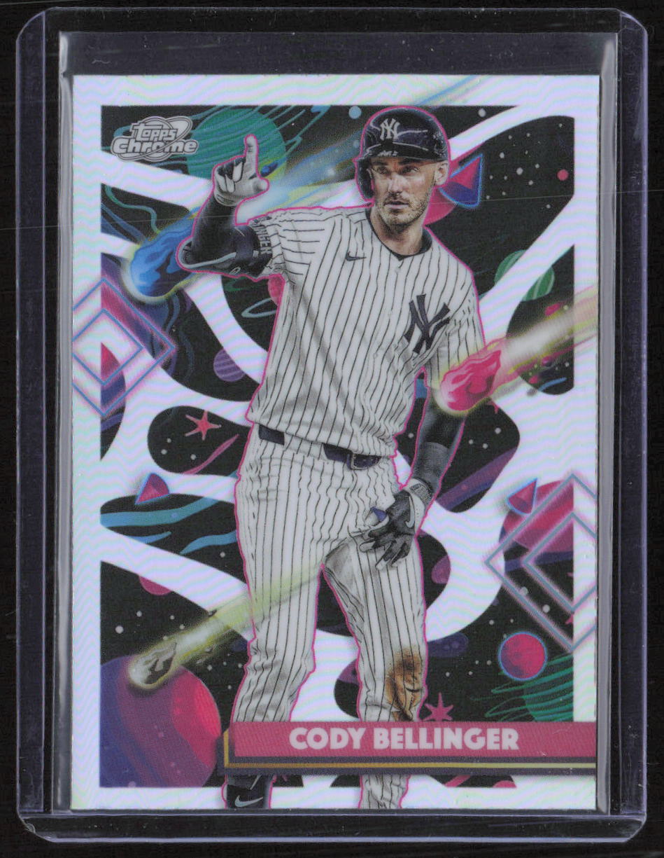 2025 Topps Chrome Cosmic #38 Cody Bellinger Refractor