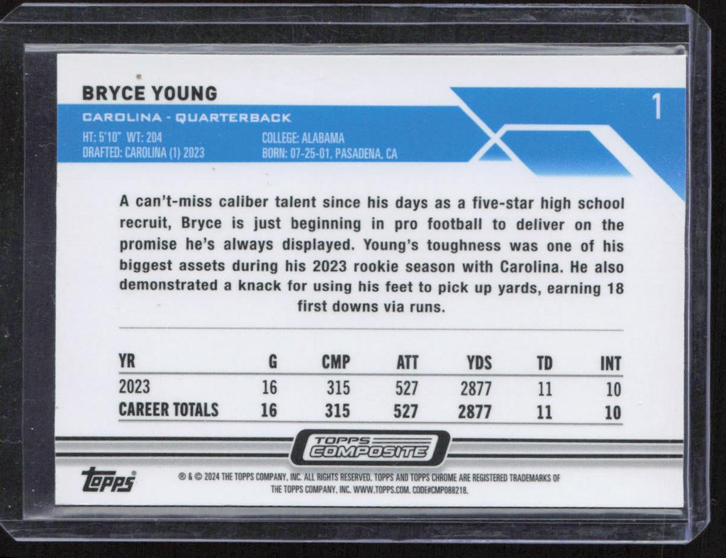 2023 Topps Composite #1 Bryce Young