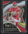 2023 Panini Select #226 Patrick Mahomes II Red and Yellow Prizms Die Cuts